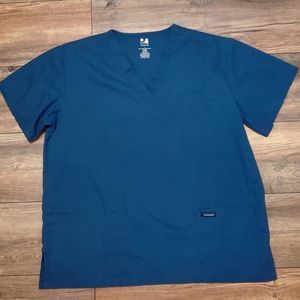 DAGACCI V-neck Scrub Top